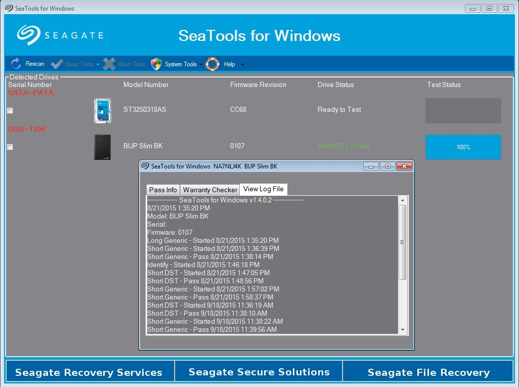 seagate tools free download